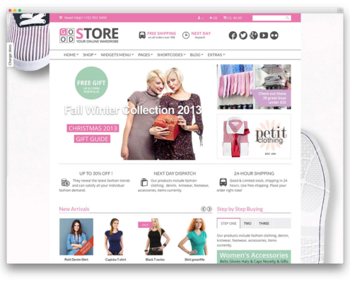 GoodStore tema ecommerce-wordpress tema woocommerce
