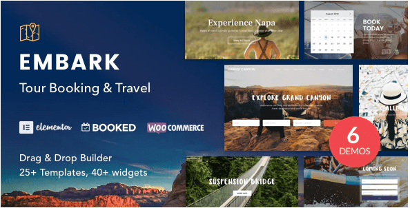 Embark tema wordpress agenzia viaggi