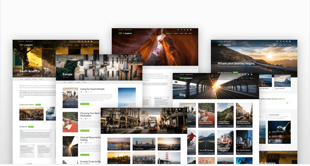 GoExplore tema wordpress agenzie viaggio modelli