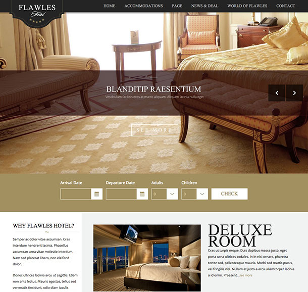 Temi-Wordpress-Flawleshotel