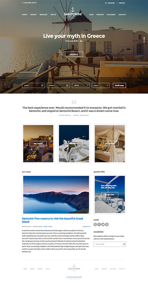 Temi-Wordpress-Santorini
