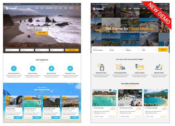 travel tour tema wordpress agenzia viaggi