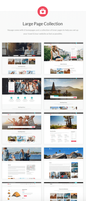 voyage tema wordpress agenzia viaggio