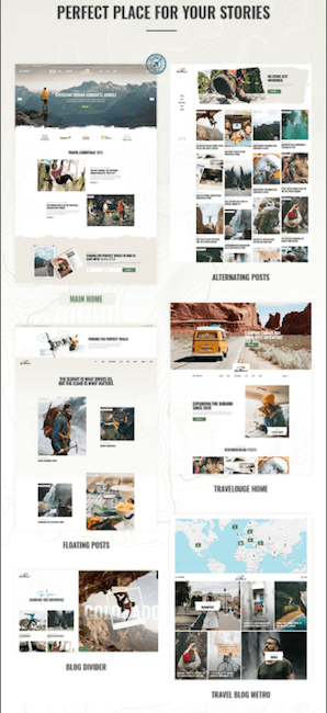 wonderland tema wordpress_agenzia viaggio