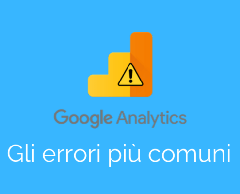Errori Google Analytics