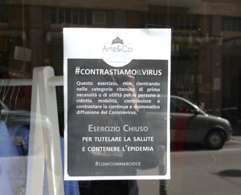 chiuso coronavirus piccole aziende
