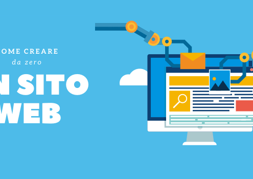 come creare un sito web