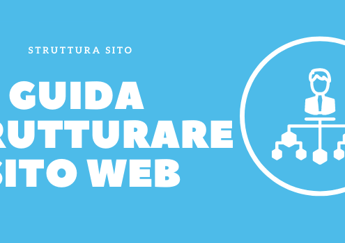 guida strutturare sito web