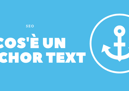 cos'è un anchor text