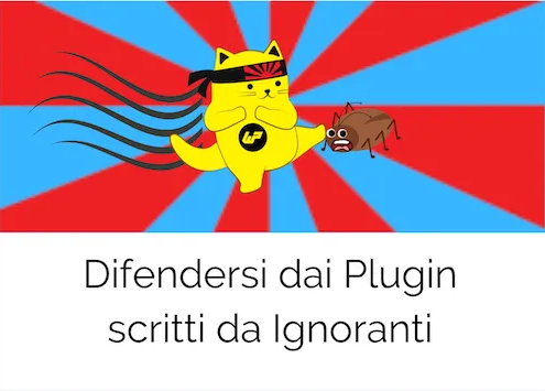 difendersi dai plugin Wordpress