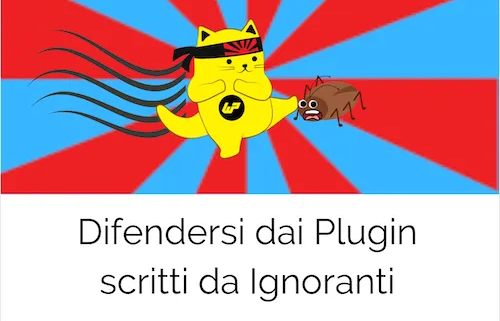 difendersi dai plugin Wordpress