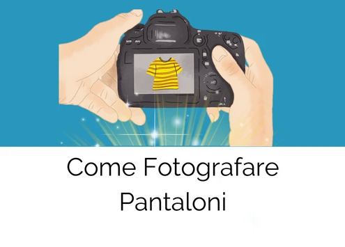 come fotografare tshirt o magliette
