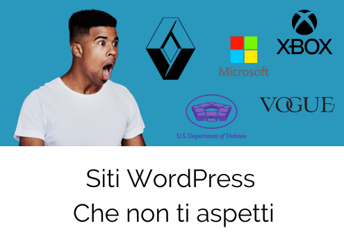 esempi siti wordpress di aziende che non crederesti