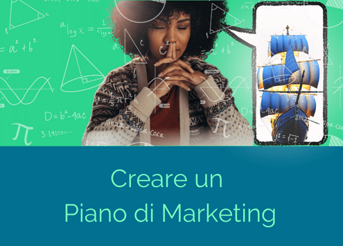 persona che riflette su come realizzare un piano di Marketing