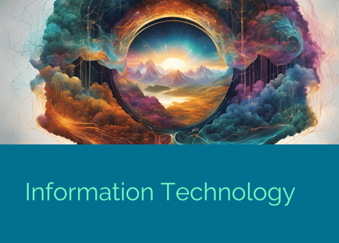 rappresentazione dell'information technology attraverso elementi naturali