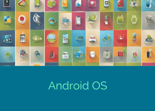 illustrazione che mostra la storia dell'evoluzione di Android Os