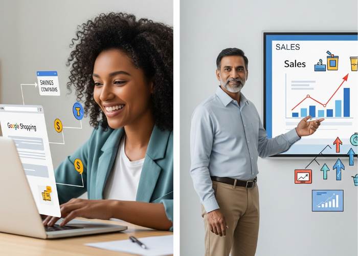 consumatore negoziante google shopping